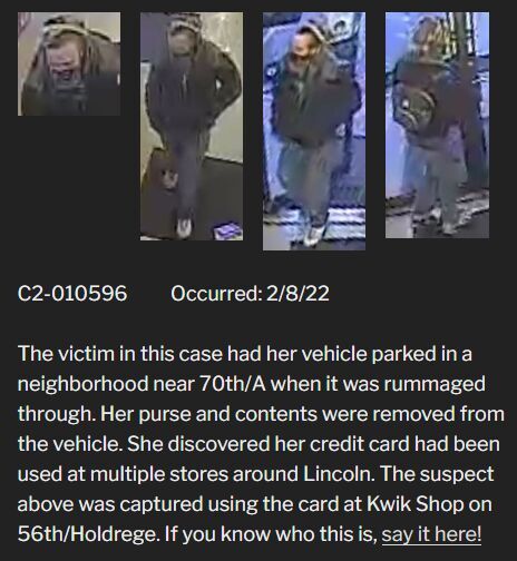 Fraud alert